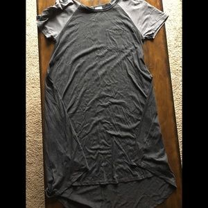 2 tone grey medium LuLaRoe Carly